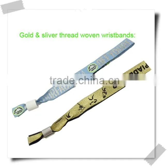 2016 New promotion popular woven wristband for events