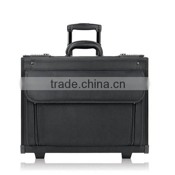 Classic 17.3" Laptop Rolling Computer Catalog Case Travel Rolling Bag