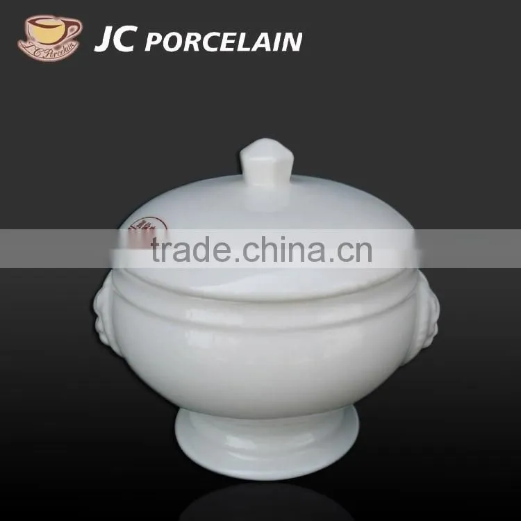 ceramic soup tureen ladle