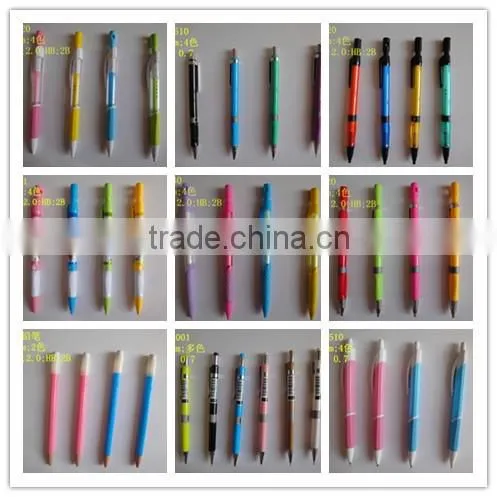 2mm lead propelling multi-head pencil with sharpener