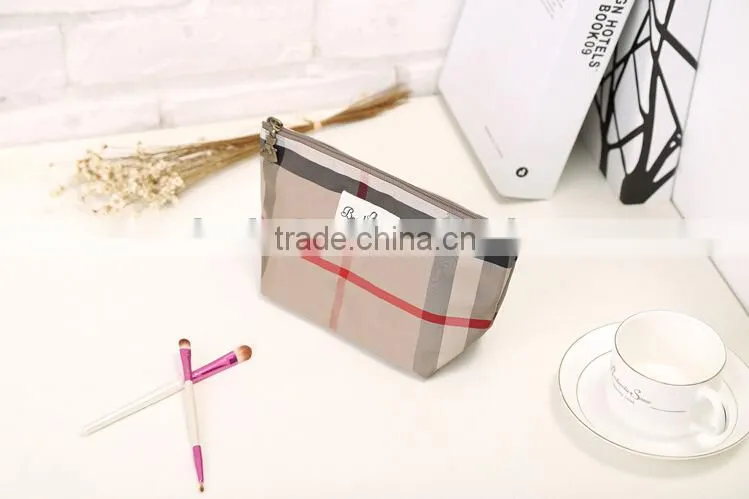 2015 new design colors PU cosmetic bag for stock