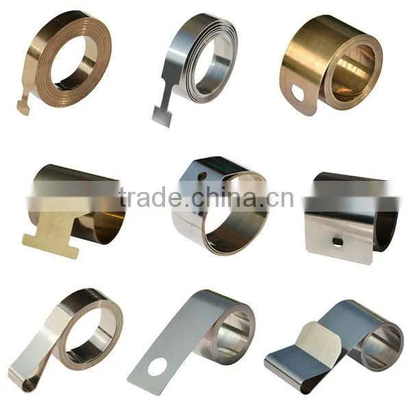 Made in china flat metal torsion volute springs or stainless steel coil spiral spring