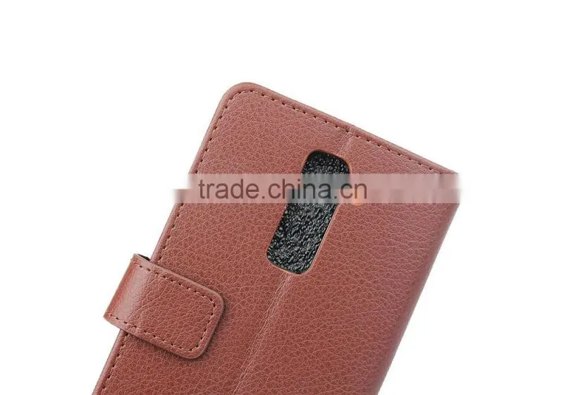 MMT PU Leather Case For K8 Litchi Grain Photo Frame Cover Wallet Style Stand Flip Card Slot MT-5666