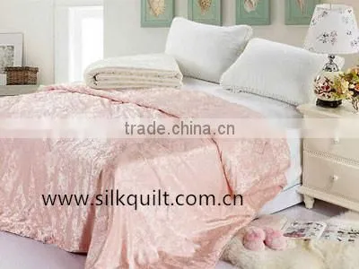 High Quality Quilt 100% silk quilt cover and bed sheet