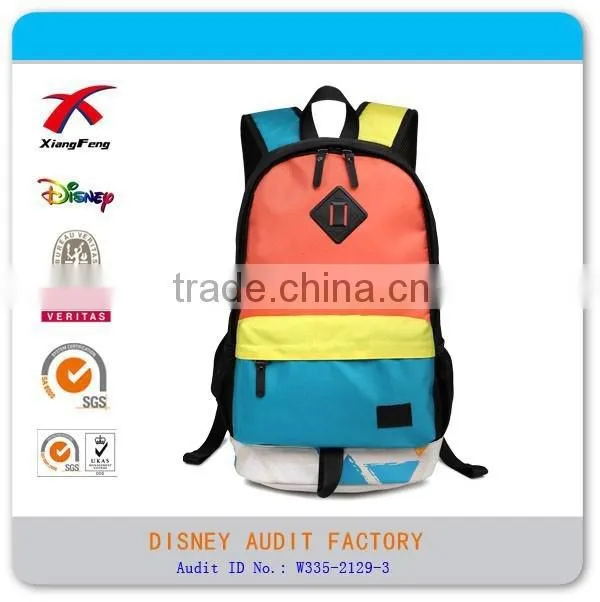 XF B-074 cute pvc backpack fancy school backpack with wheels