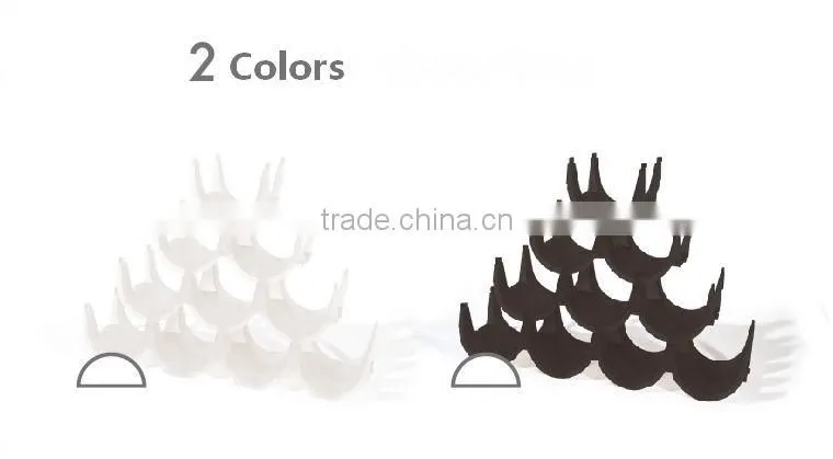 PP Single:15.5*12*10 Assemble:48.5*12*36.5 Hot sale kitchen wares multifunctional plastic assembly wine rack