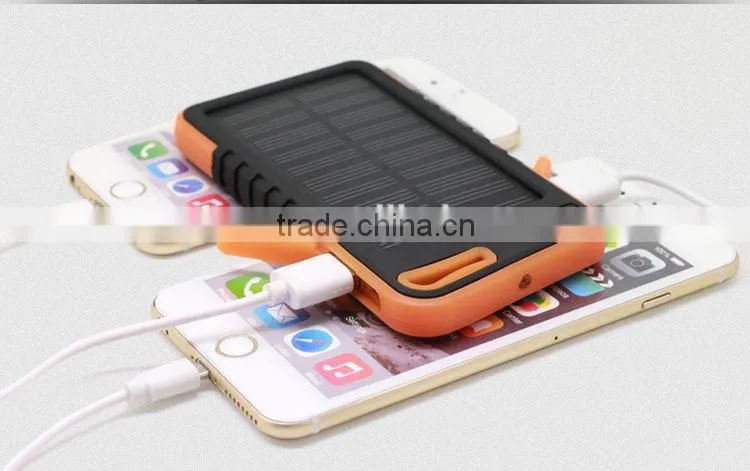 4000mah rohs Solar Power Bank charger for samsung galaxy s3