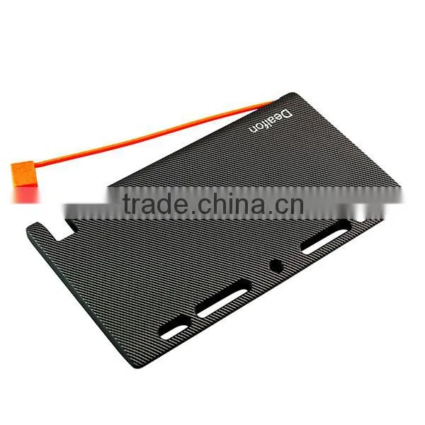 Portable Ultra Thin Enabled Cable 5100mAh Power Bank for Samsung Galaxy S6 Edge