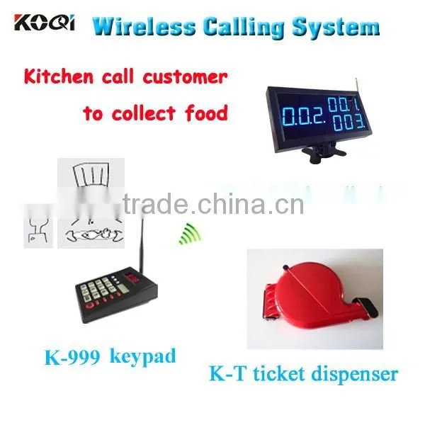 Take A Number Machine Queue management Guest Paging System Ticket Dispenser