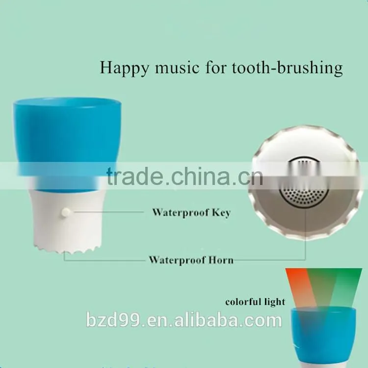 Kids Educational Drink Cups Colorful Light Music Tooth brushing Cup / Kids Best Music Color Changing Drinking Cup