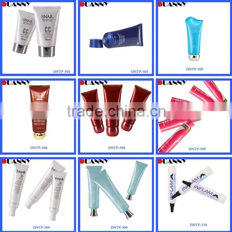 Packaging Cosmetics Plastic Containers Empty Round Tube