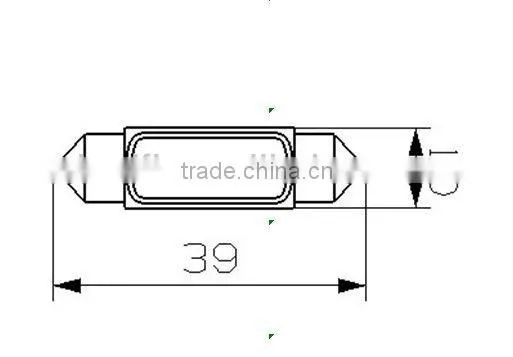 1.5W auto LED festoon LED License light High power, Instrument light, 31mm,36mm,39mm ,41mm.