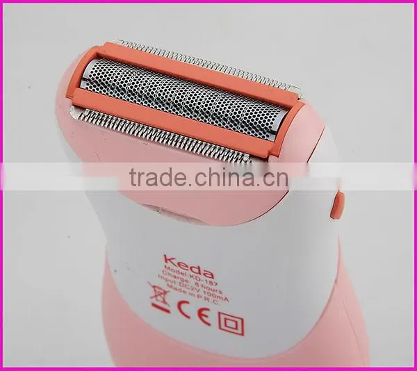 Ladies shaver as seen on tv waterproof lady shaver rechargeable lady shaver