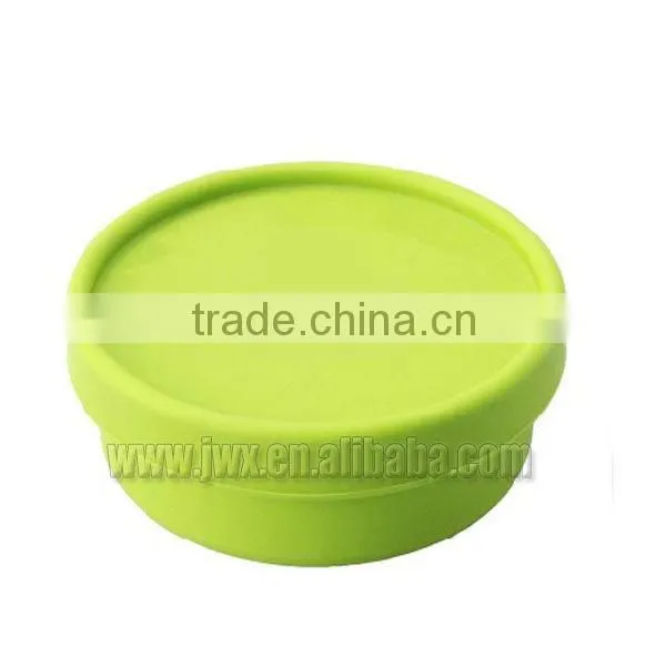 Collapsible silicone travel cup in beautiful candy color