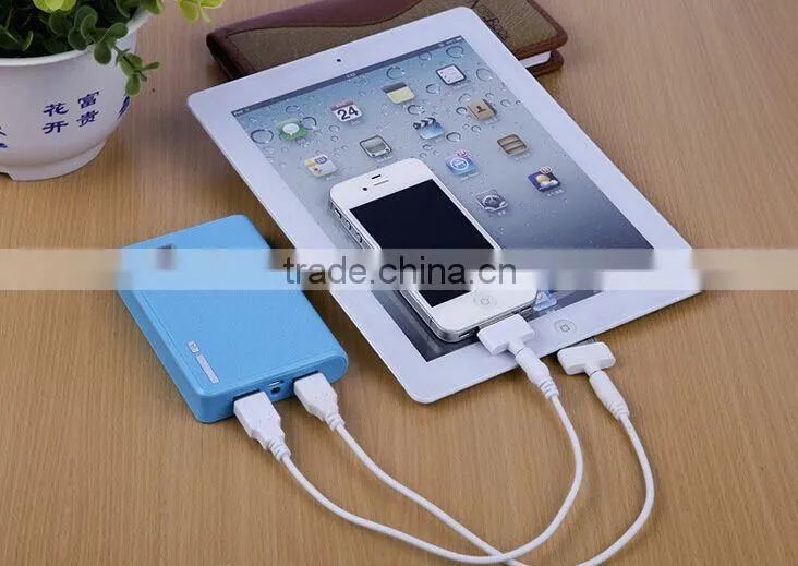Fast charging travel wallet portable 8000mah mobile power bank