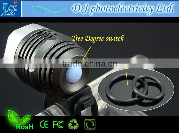 sunny headlights LED T6 Bicycle headlight rechargeable brightness