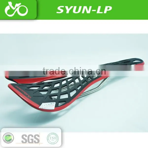 cheap western wholesale orange bicycle saddle for sale