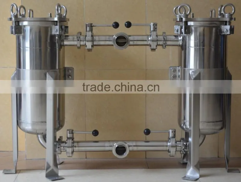 stainless steel bag housing/dust collector filters