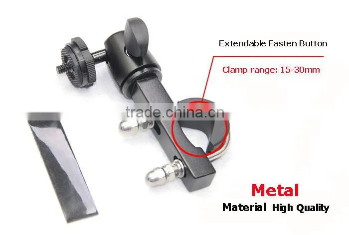 New High Quality Metal Universal Car DVR Digital Camera Sports DV Recorder Bike Motor Scooter Mount Car Rearview Mirror Holder