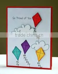 colored kite paper