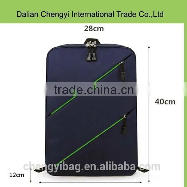Lightweight solid color foldable polyester travel sports duffel bags