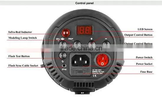 JINBEI DMII Series Studio Flash, Strobe, Photo Flash, Monolight, photographic equipment