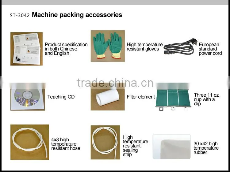 3d sublimation vacuum Plate printing machine ST-3042