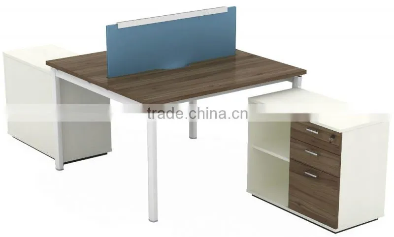 New and fashion design Office desk workstation with privacy screen modular furniture LT-W1212A