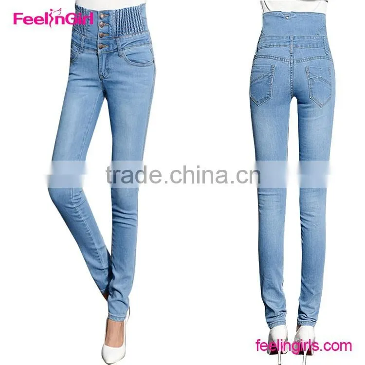 European women custom leggings trousers jeans pent