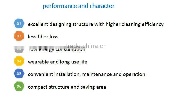 Professional paper recycling machine low density cleaner for sale