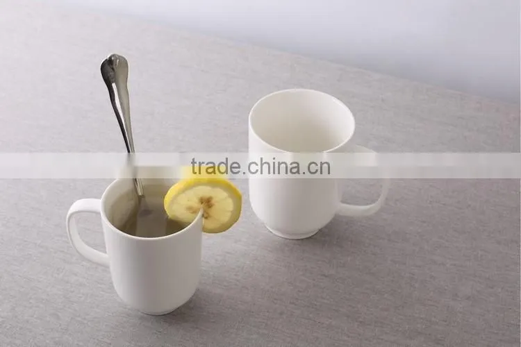plain bone china coffee mug for restaurant