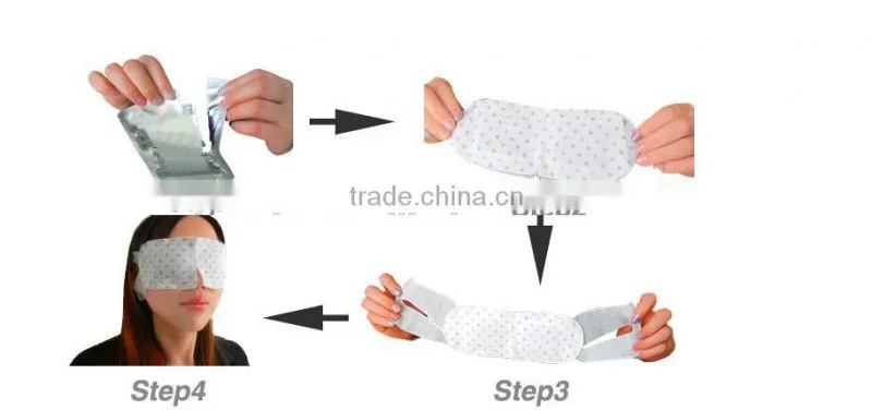 Disposable Hot Steam Eye Mask Heating Pad Warm Spa Eye Mask anti eye wrinkles mask