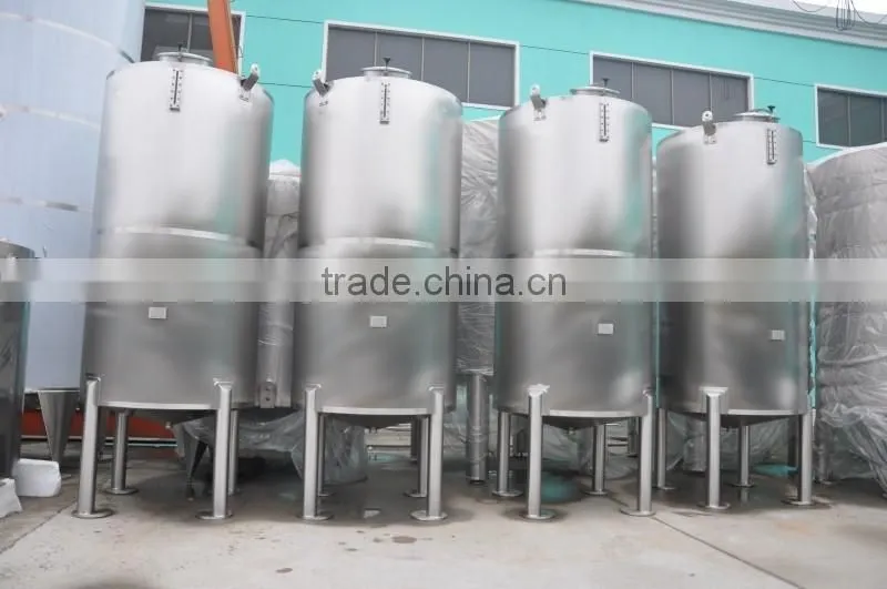 stainless steel storage tank with mirror polishing