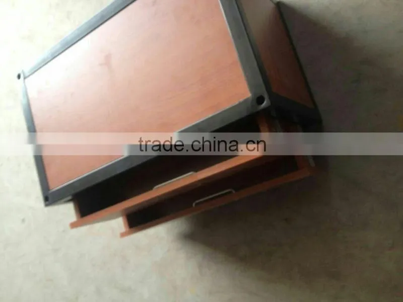 multi-functional metal wooden school dormitory drawer chest