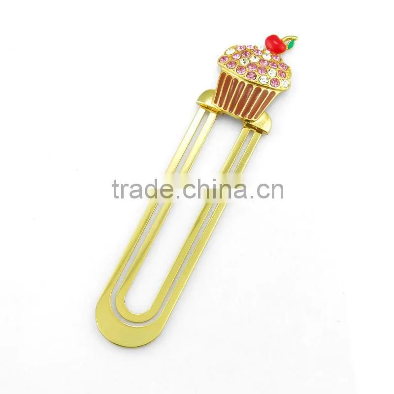 Promotional metal bee shaped bookmarks