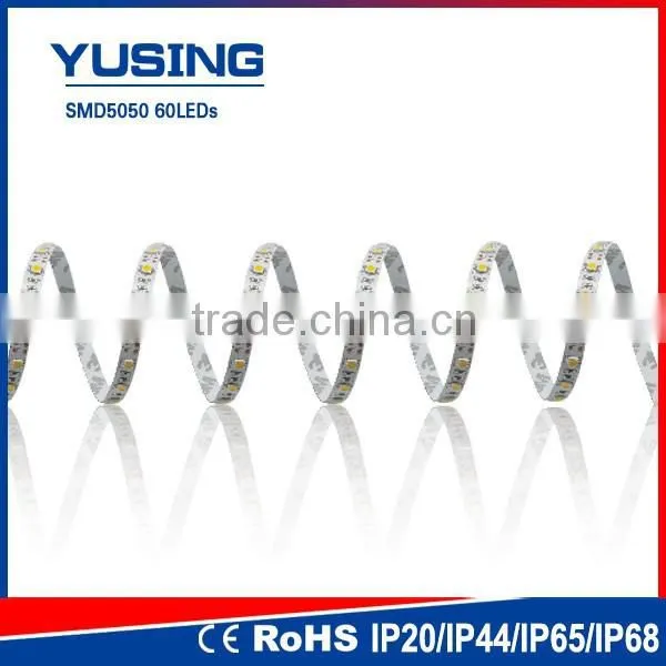 DC 12V/24V 60 LEDs/Meter 5050 SMD Waterproof RGB LED Strip IP68