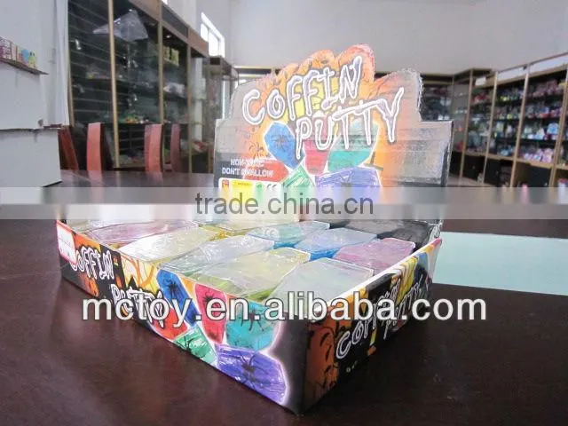Factory supplier wholesale Crystal Coffin putty crystal gift crystal toy crystal ball crystal ball toy putty slime