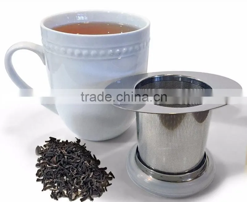 Promotional Gift Green Tea Infuser 304 Stainless Steel Simple Modern Tea Infuser Tea Strainer with Lid