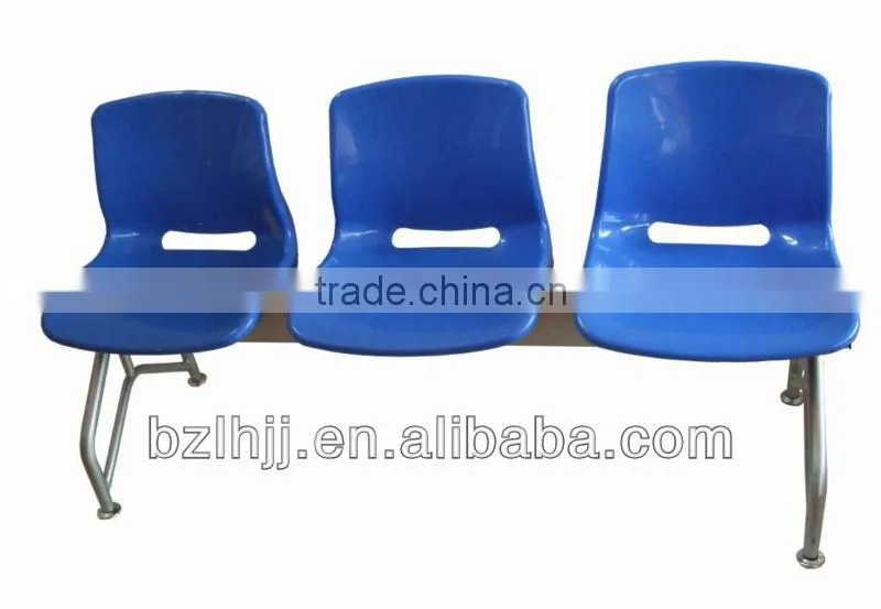 Public waiting chair for airport with 3 seats/ Bandems sillas/ (1109B)