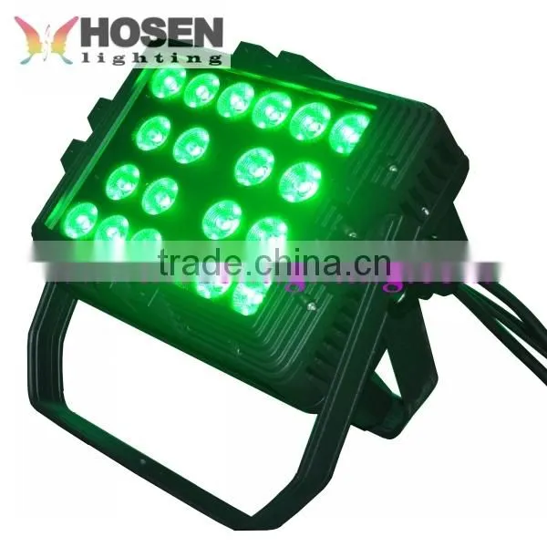 Most competitive price ! 20pcs 15W RGBWA 5in1 LED city color wall washer light ,led city color light ,led bar light HS-LW2015
