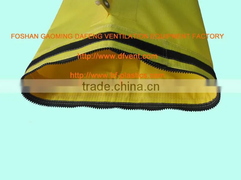 650gsm lay-flat mining duct tunnel duct
