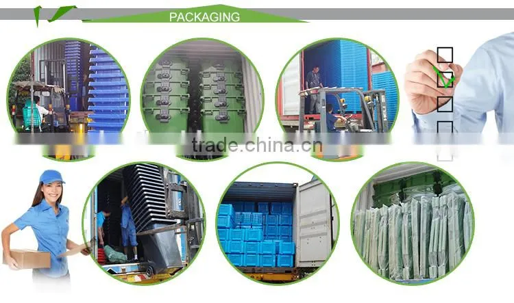 Plastic street outdoor litter bin