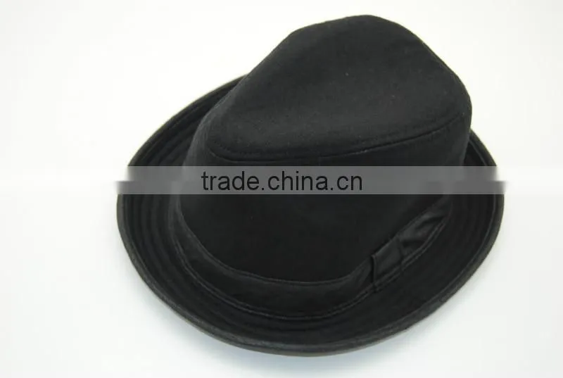 black winter decorative top hats