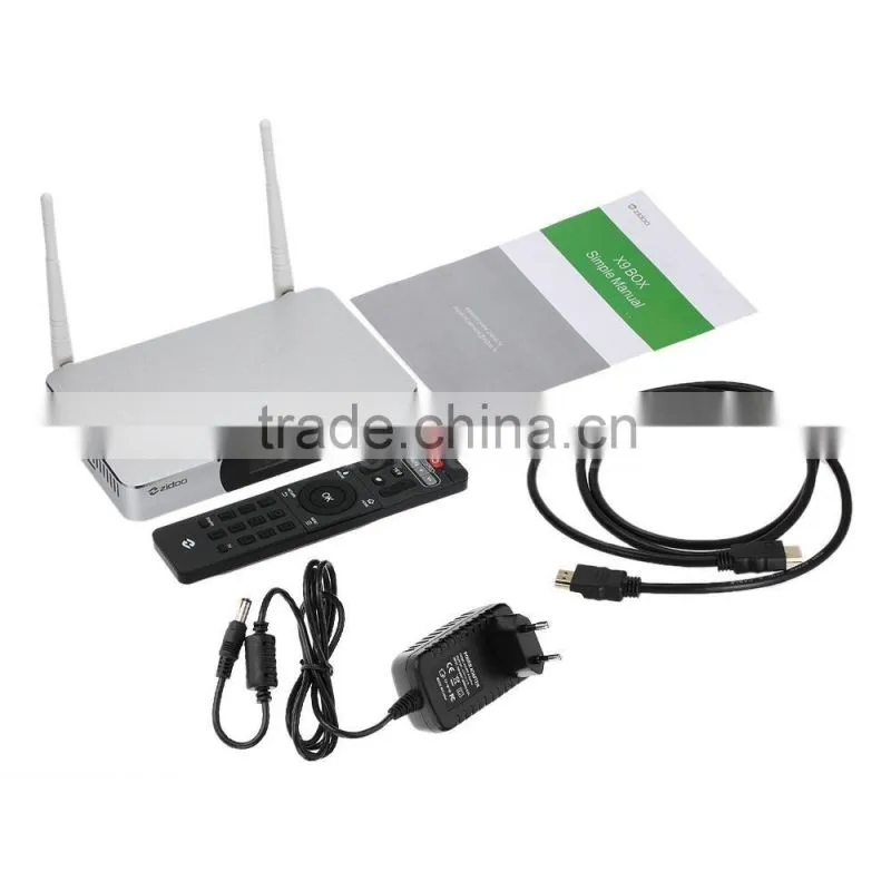 4K SMART TV BOX ZIDOO X9 MINI PC MSTAR MSO9180D1R 2G RAM 8G ROM 802.11AC WIFI Bluetooth USB3.0 Android 4.4 Kitkat