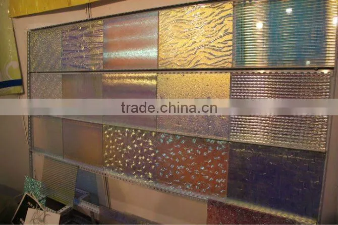 4MM beautiful building glass