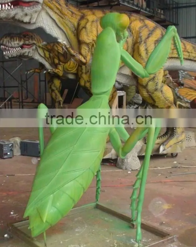 2014 Theme park animatronic animated amusement artificial insect insect SPIDER