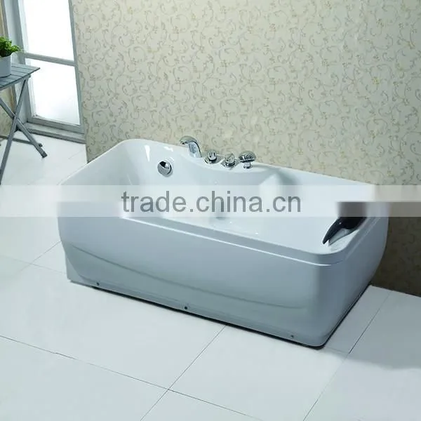 Hot sale indoor whirlpool massage bathtub, spa bathtub and whirlpools