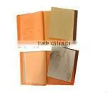 imitation gold leaf in booklet 14x14 bronze leaf 6sheet/booklet under plastic film
