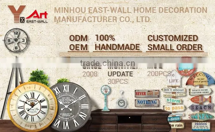 Good Quality Cheap Humanized Design Handmade Big Led Wall Clock