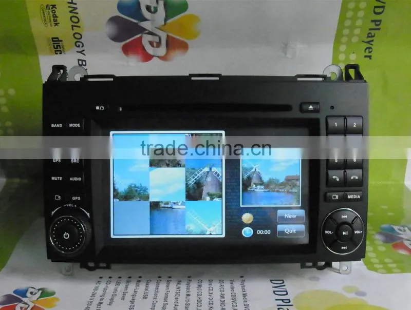 2 DIN Auto car radio for Mercedes-Benz B200 DJ7070